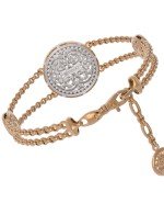 Браслет из золота c эмалью