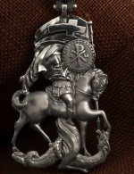 Образок из белого золота