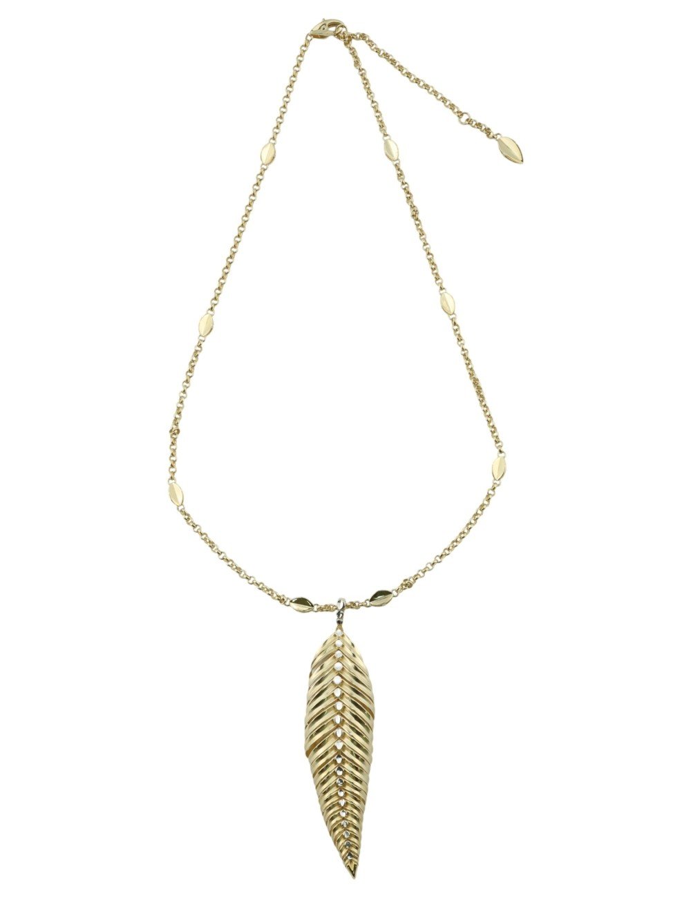 Колье из лимонного золота