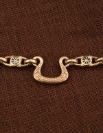 Цепь из золота c эмалью