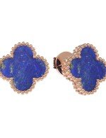 Серьги из золота c лазуритом