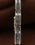 Крест из серебра 925 пробы и золота 585 пробы