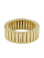 Кольцо из лимонного золота c малахитом