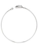 Браслет из белого золота c эмалью и бриллиантами