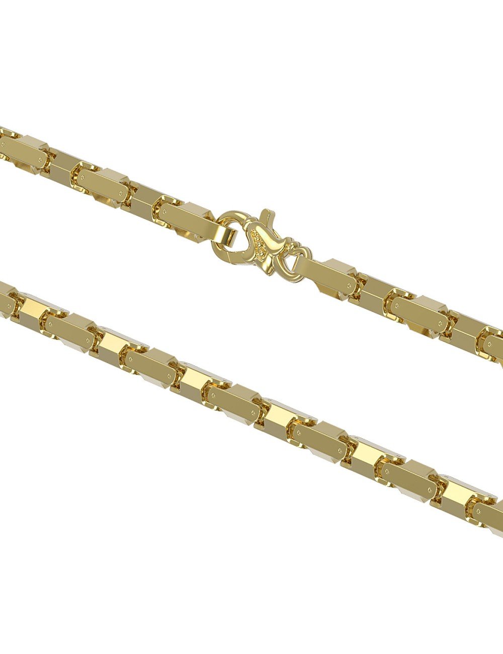 Цепь из лимонного золота