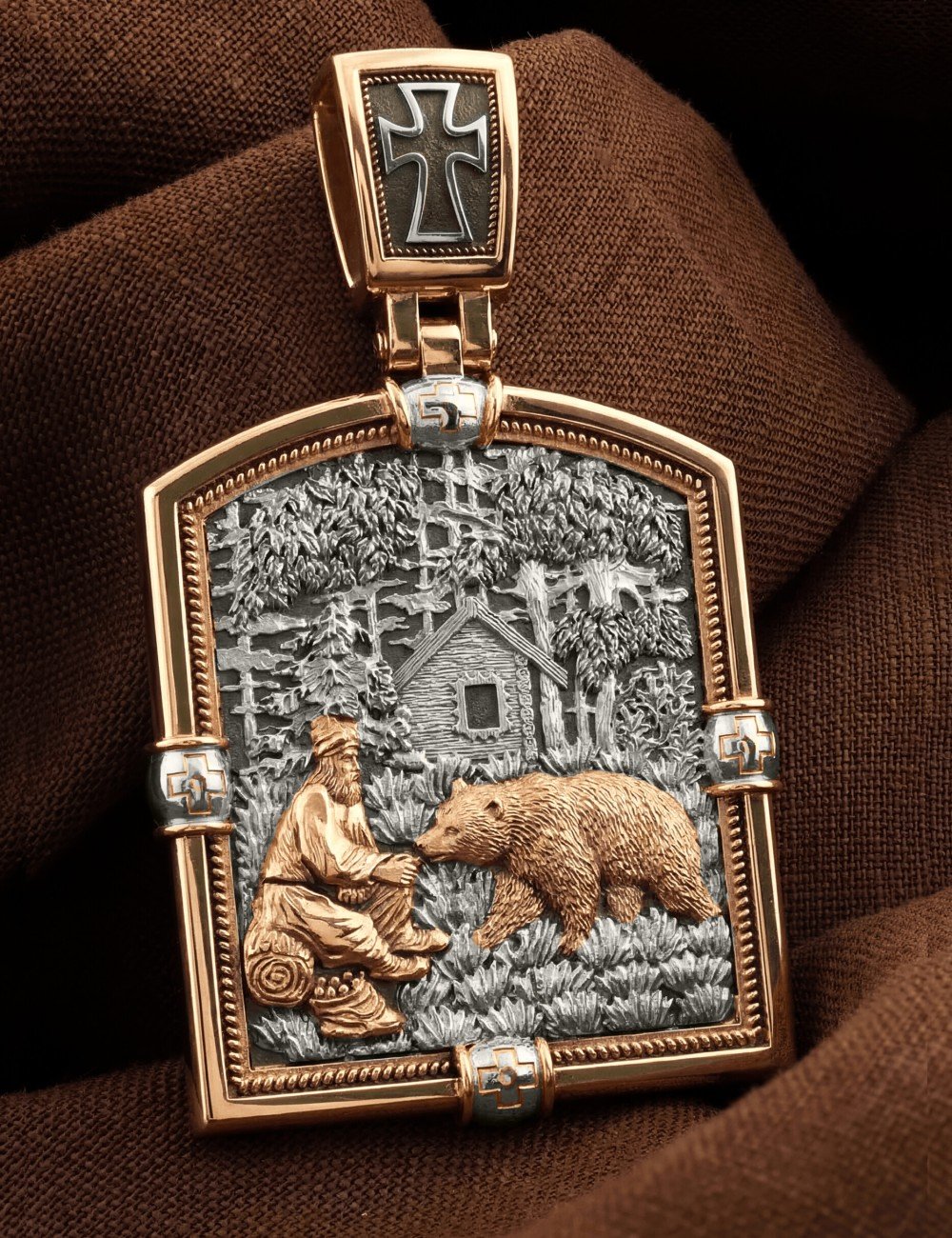 Образок из золота