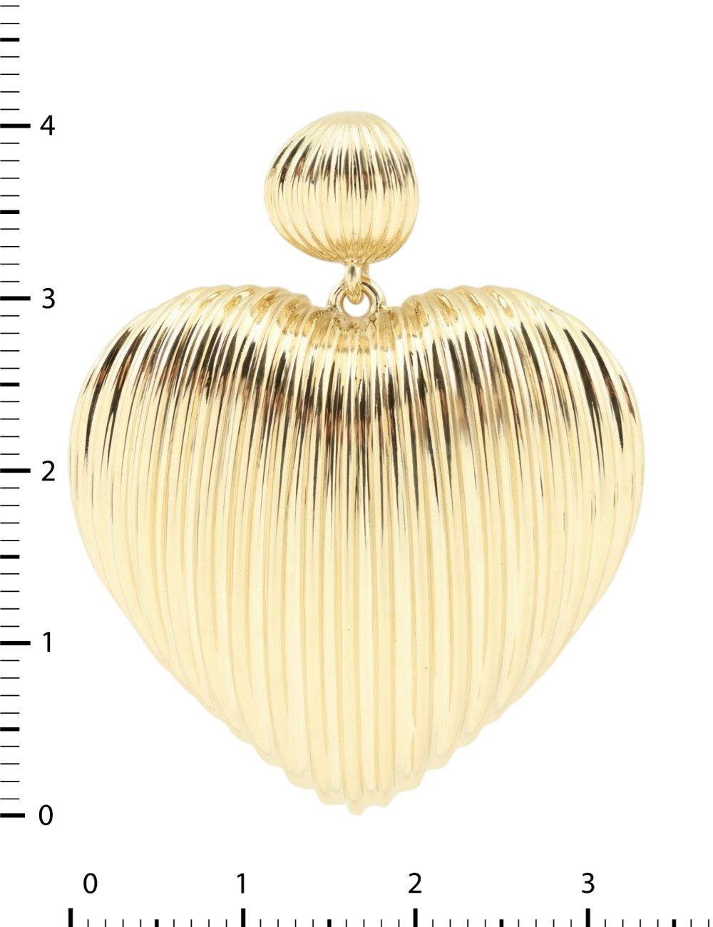 Подвеска из лимонного золота