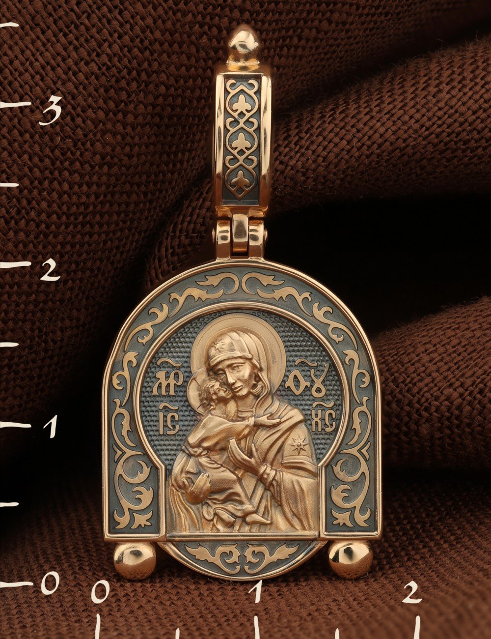 Образок из золота