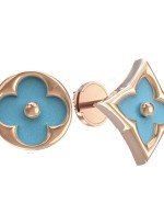 Серьги из золота c бирюзой