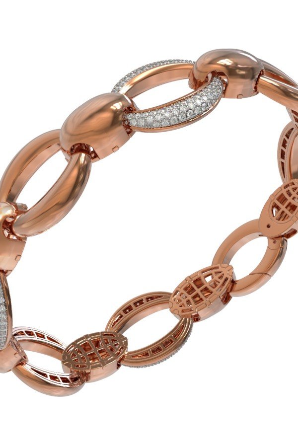 Браслет из золота c бриллиантами