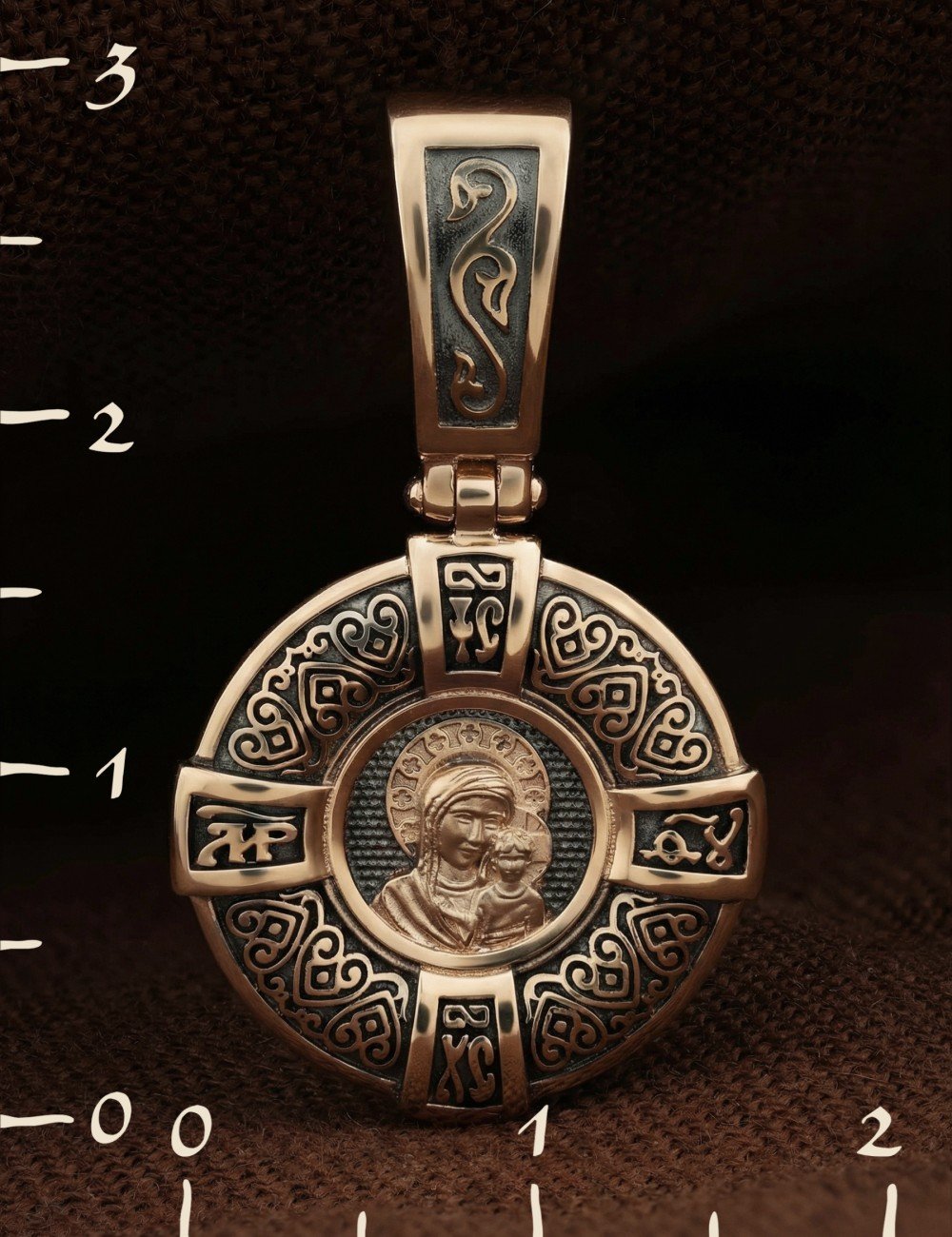 Образок из золота