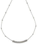 Колье из белого золота