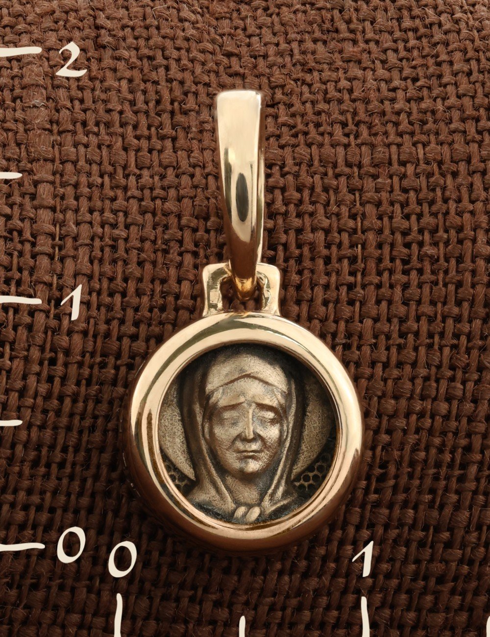 Образок из золота