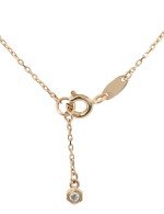 Колье из золота c бриллиантами и перламутром