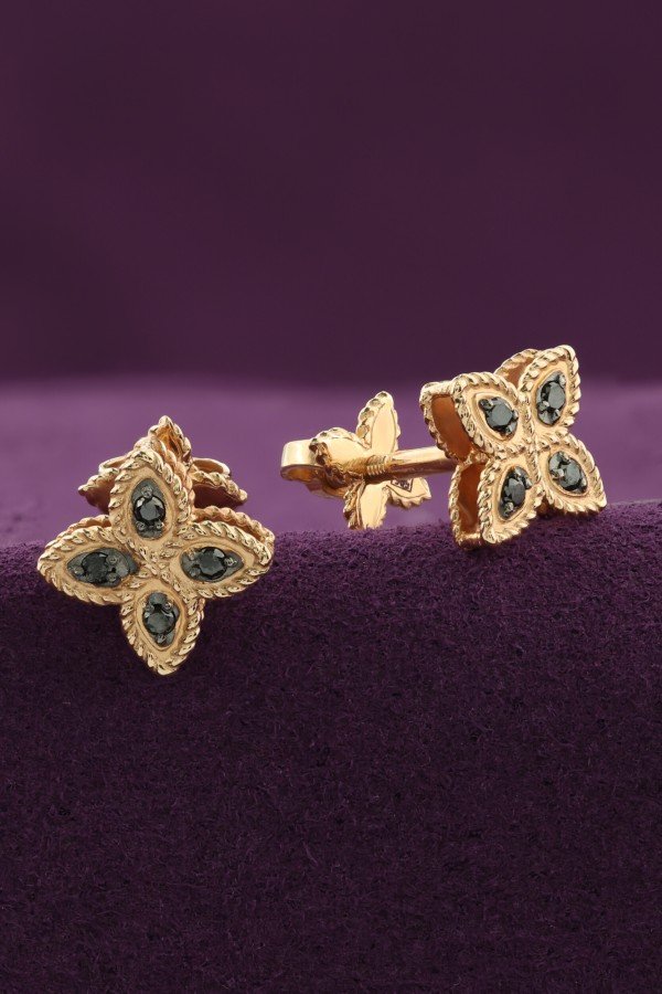 Серьги из золота c бриллиантами