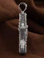 Крест из белого золота