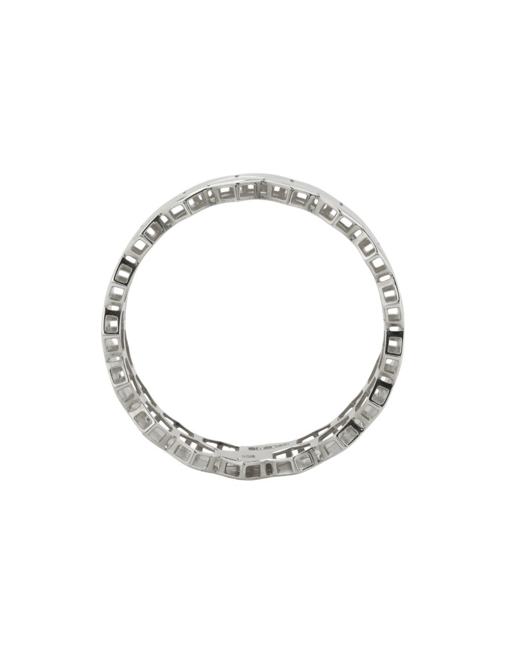 Кольцо из белого золота