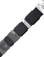 Браслет из белого золота c кожаным шнурком