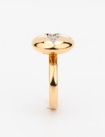 Кольцо из золота c бриллиантами