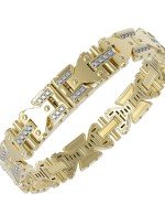 Браслет из лимонного золота c бриллиантами