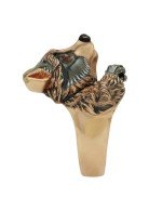 Кольцо из золота c эмалью