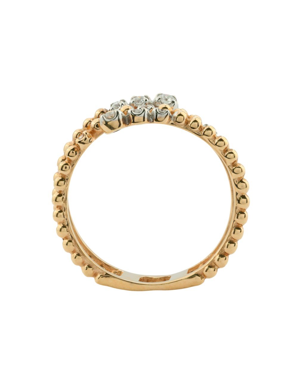 Кольцо из золота c бриллиантами