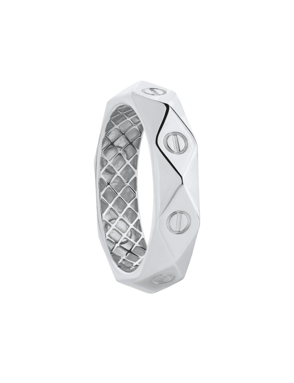 Кольцо из белого золота