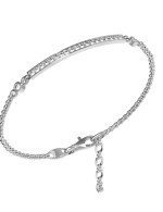 Браслет из белого золота c бриллиантами