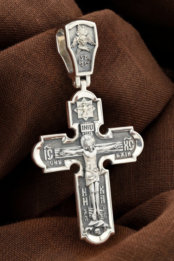 Крест из серебра 925 пробы