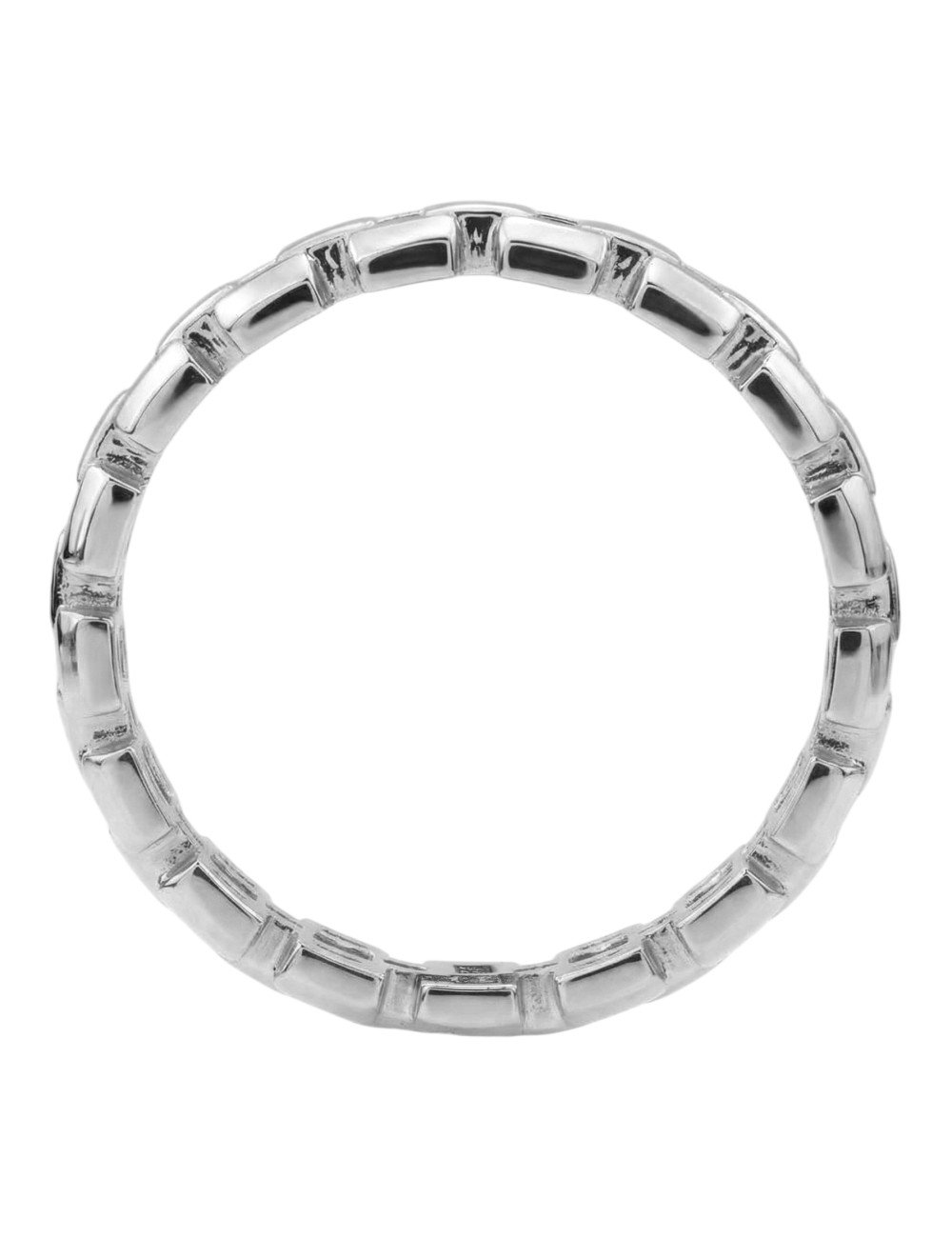 Кольцо из белого золота