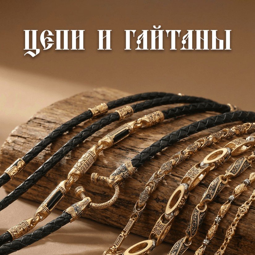 Цепи и гайтаны Херсонес Православный