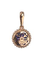 Подвеска из золота c лазуритом