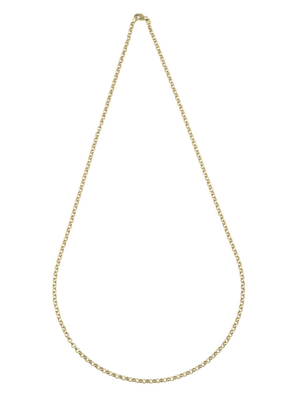 Цепь из лимонного золота