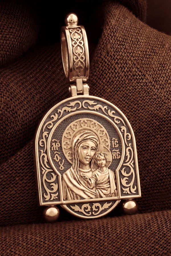 Образок из золота 585 пробы