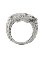 Кольцо из белого золота c бриллиантами