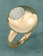 Кольцо из золота c бриллиантами