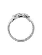 Кольцо из белого золота c бриллиантами