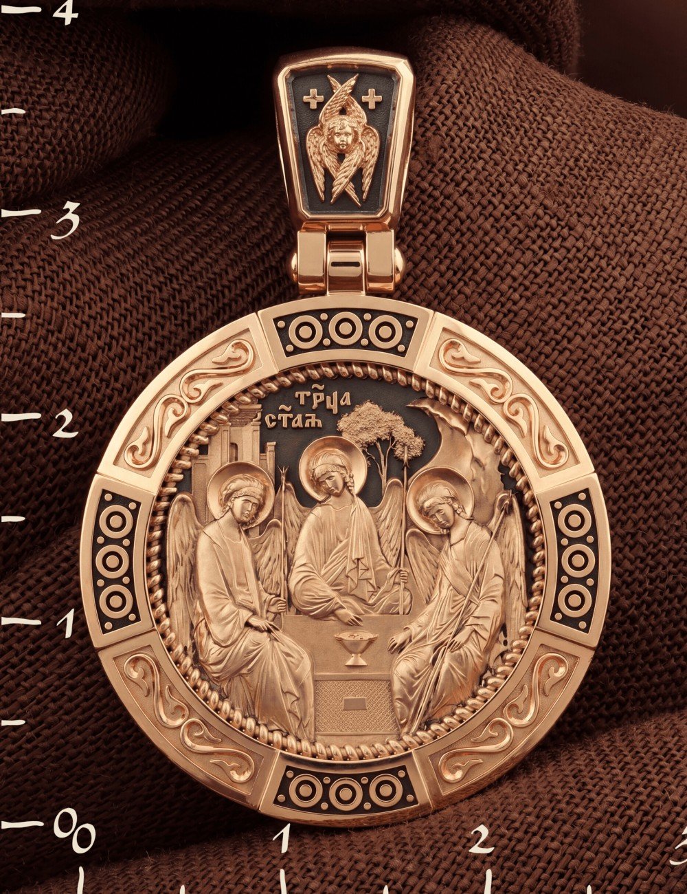 Образок из золота