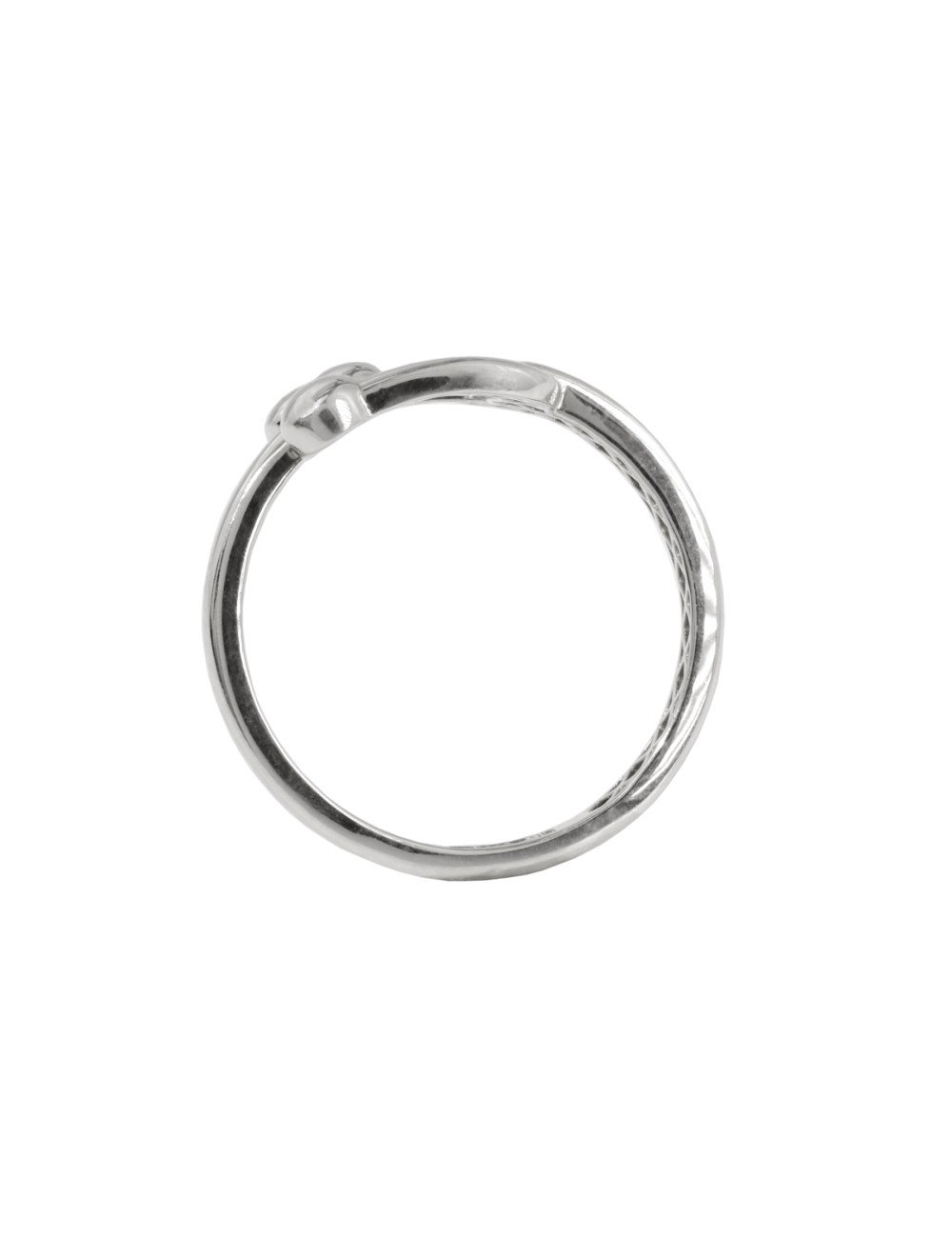 Кольцо из белого золота