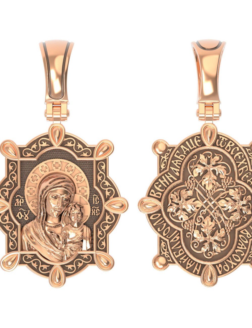 Образок из золота