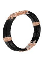 Браслет из золота c шнурком и ониксом