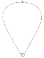 Колье из белого золота c бриллиантами