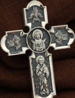 Крест из серебра 925 пробы