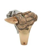 Кольцо из золота c эмалью