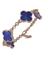 Браслет из золота c лазуритом