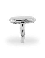 Кольцо из белого золота