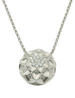 Колье из белого золота c бриллиантами