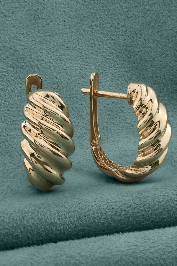 Серьги из золота