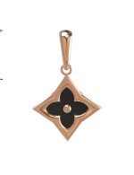 Подвеска из золота c ониксом