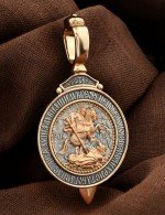 Образок из золота